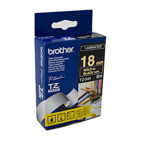 Brother TZe344 Labeling Tape 18 Mm