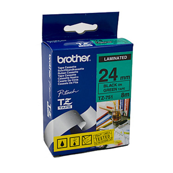 Brother TZe751 Labeling Tape Laminated 24 Mm