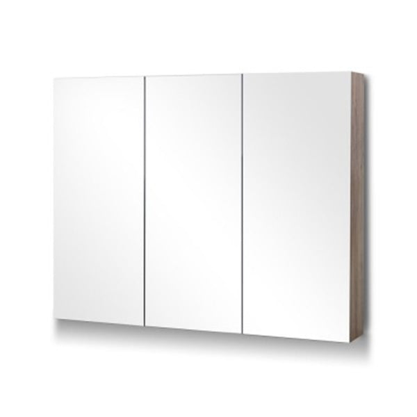 Cefito Bathroom Vanity Mirror with Storage Cabinet Natural