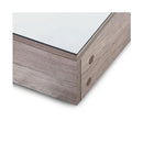 Cefito Bathroom Vanity Mirror with Storage Cabinet Natural