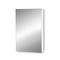 Cefito Bathroom Vanity Mirror with Storage Cabinet White