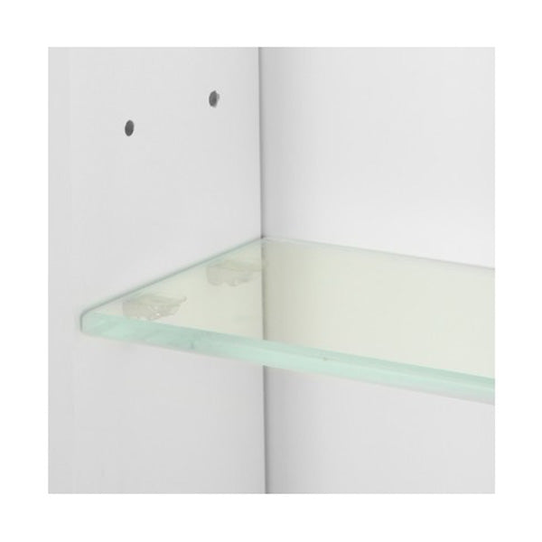 Cefito Bathroom Vanity Mirror with Storage Cabinet White