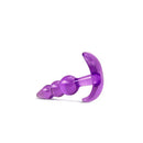 B Yours Triple Bead Anal Plug Purple