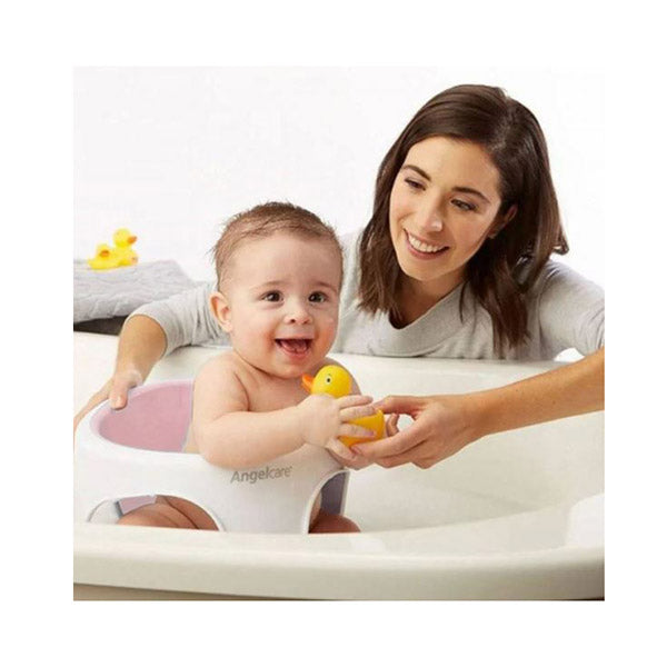 Baby Bath Pink Soft Touch Ring Seat