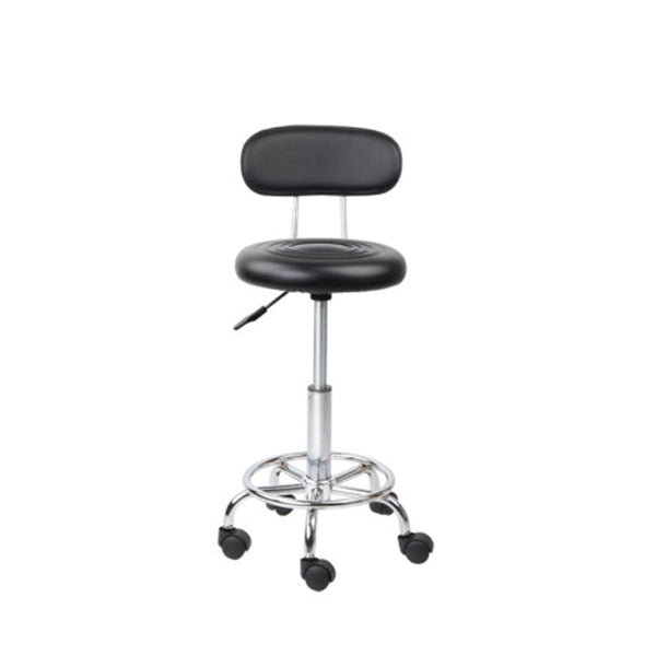 2X Salon Stool Swivel Chair Barber Hairdressing Hydraulic Chrome