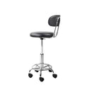 2X Salon Stool Swivel Chair Barber Hairdressing Hydraulic Chrome