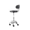2X Salon Stool Swivel Chair Barber Hairdressing Hydraulic Chrome