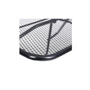 Balcony Table Black 60 X 40 Cm Steel