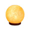 Ball Shape Himalayan Crystal Carved Pink Salt Lamp