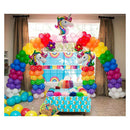 3X4M Full Set Balloon Arch Column Kit Floor Base Stand Wedding Party