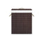 Bamboo Laundry Basket Brown 100 L