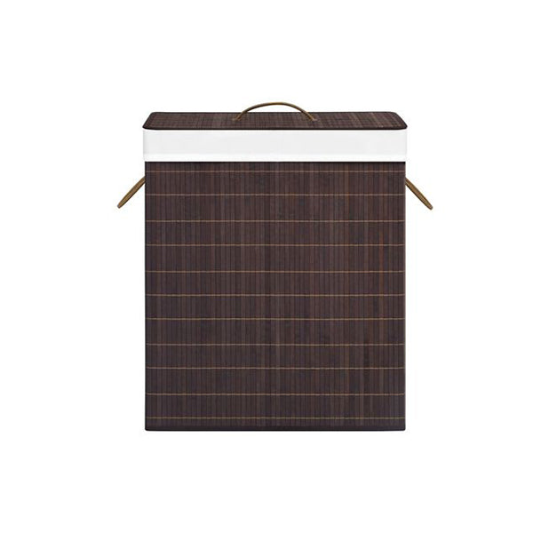 Bamboo Laundry Basket Brown 100 L