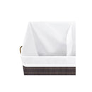 Bamboo Laundry Basket Brown 100 L