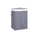 Bamboo Laundry Basket Grey