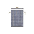 Bamboo Laundry Basket Grey