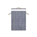 Bamboo Laundry Basket Grey 72 L