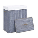 Bamboo Laundry Basket Grey 83 L