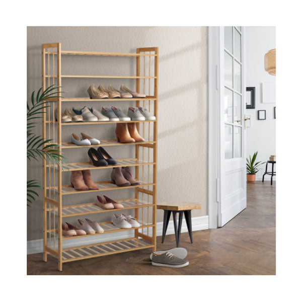 Bamboo Shoe Rack