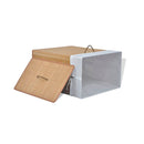 Bamboo Laundry Rectangular Bin Natural