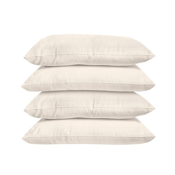 Bambury 4 Pcs Plain Dyed Standard Pillowcase