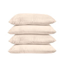 Bambury 4 Pcs Plain Dyed Standard Pillowcase