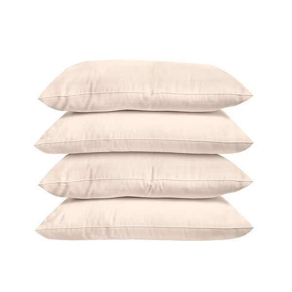 Bambury 4 Pcs Plain Dyed Standard Pillowcase