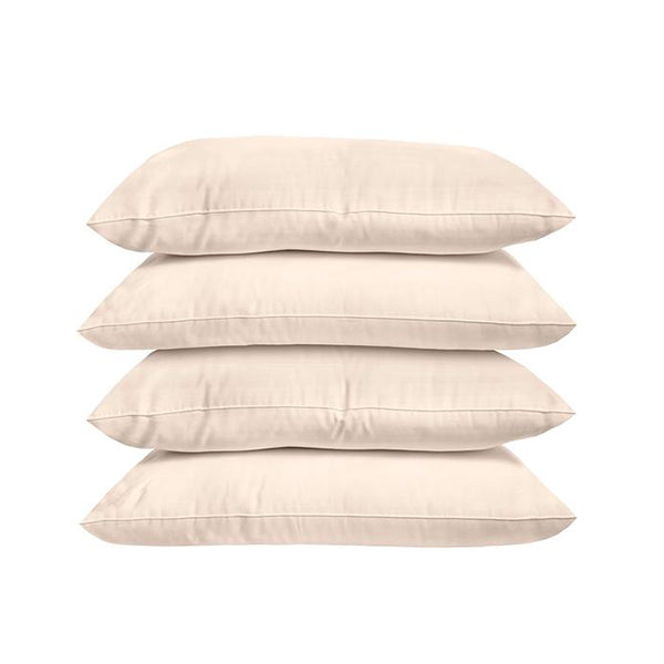 Bambury 4 Pcs Plain Dyed Standard Pillowcase