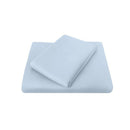 Bambury Chateau Elasticised Fitted Sheet Blue