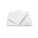 Bambury Chateau Flat Queen Sheet White