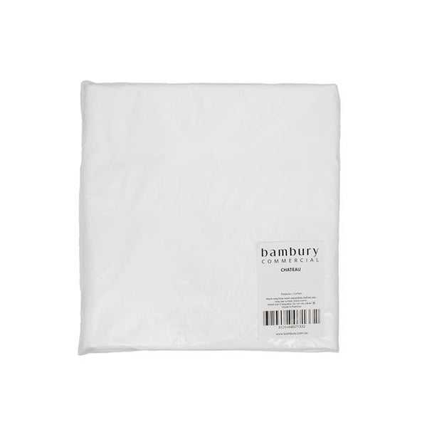 Bambury Chateau Flat Sheet Double