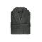 Bambury Commercial Waffle Robe Charcoal Medium Large