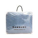 Bambury Coverlet Set Single Double