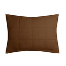 Bambury French Flax Linen Quilted Sham