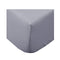 Bambury Plain Dyed Fitted Sheet Storm Pack