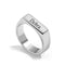 Bar Stackable Name Ring