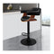 Bar Stool Joan Kitchen Swivel Chair Wooden Leather Gas Lift