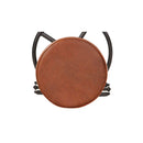 Bar Stools 2 Pcs Black And Brown Real Goat Leather