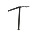 Bar Stools 4 Pcs Black Real Leather