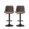 Set Of 2 Bar Stools Kitchen Chairs Metal Barstool Dining Chair Rushal