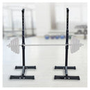 Pair Of Adjustable Squat Rack Sturdy Steel Barbell Bench Press Stands