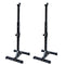 Pair Of Adjustable Squat Rack Sturdy Steel Barbell Bench Press Stands