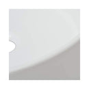 Basin Round Ceramic White 40 x 15 Cm