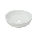 Basin Round Ceramic White 42 X 12 Cm