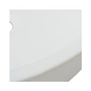 Basin Round Ceramic White 42 X 12 Cm
