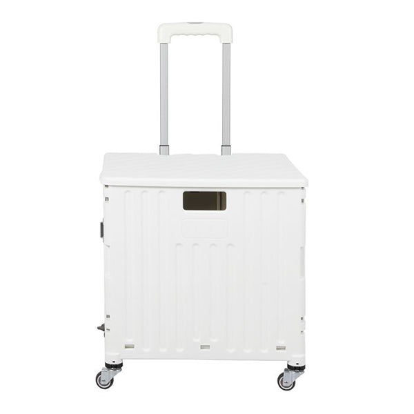 Folding Shopping Trolley Cart Portable Rolling Grocery Basket Wheel