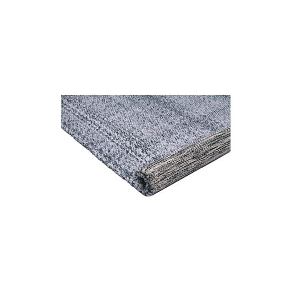 Basket Black Wool Rug