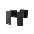Black Shower Taps Hot And Cold Wall Bathroom Tap Basin Faucet
