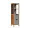 Bathroom Cabinet Tallboy Furniture Toilet Storage Laundry 115 Cm