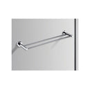Bathroom Double Classic Chrome Towel Bar Rail