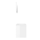 High Gloss White Bathroom Furniture Set